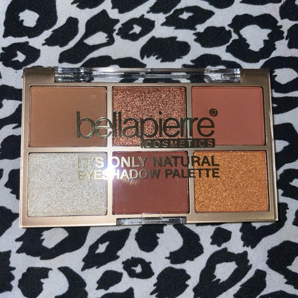 New - BELLÁPIERRE COSMETICS It's Only Natural Pressed Powder Palette